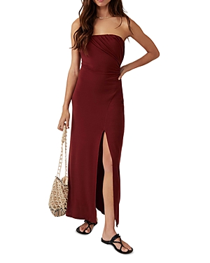 FREE PEOPLE HAYLEY STRAPLESS MAXI DRESS