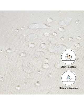 Cali Storage Ottoman in Eco Performance Fabric with USB port | Water Repellent & Stain Resistant