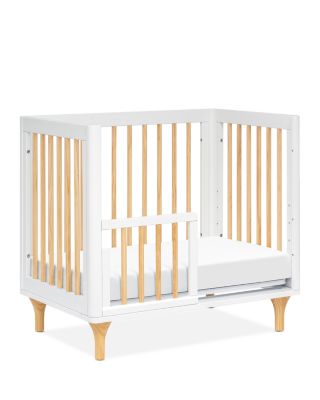 Lolly 4 in 1 Convertible Mini Crib and Twin Bed with Toddler Bed Conversion Kit