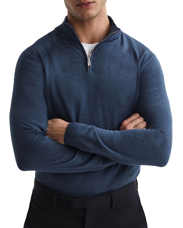 Slim fit hotsell quarter zip sweater