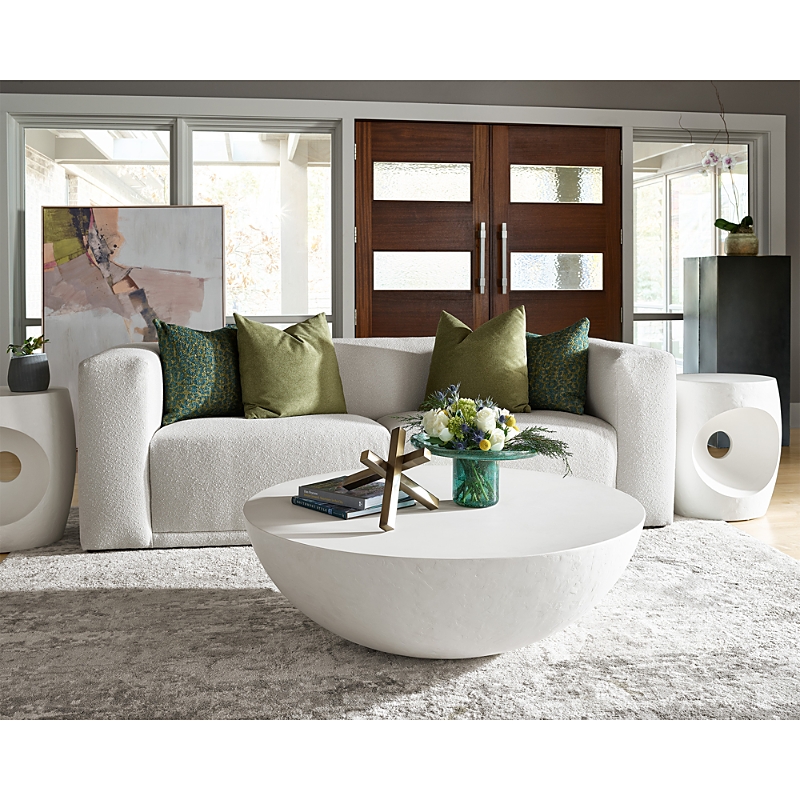 Bloomingdale's Miranda Kerr Home Nomad Everdin Cocktail Table In White