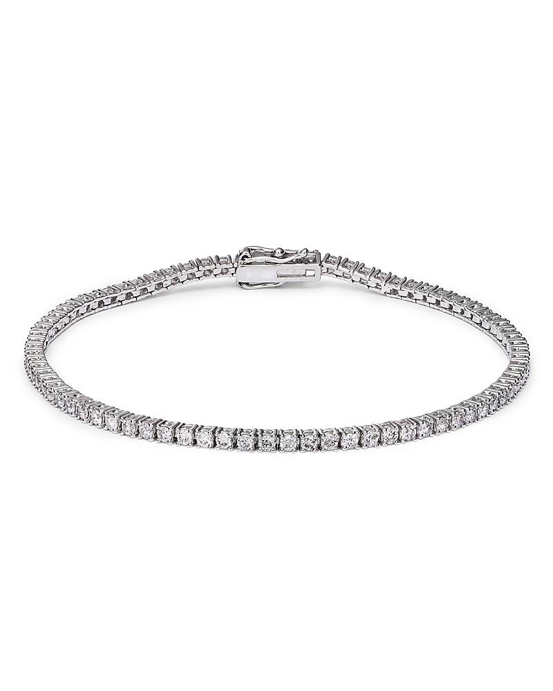 Bloomingdale's Fine Collection Diamond Tennis Bracelet in 14K White Gold, 2.0 tcw · OS