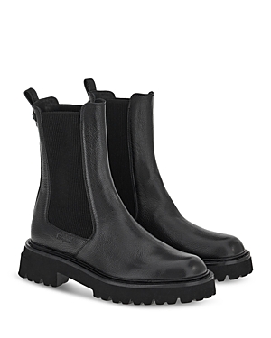 Shop Ferragamo Women's Oderico Seven Chelsea Boots In Black