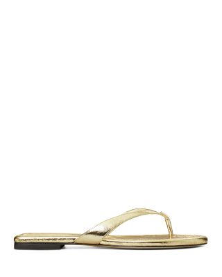 Women's Capri Leather Flip Flop Sandals