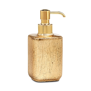 Labrazel Ava Gold Tone Pump Dispenser In Gold Leaf