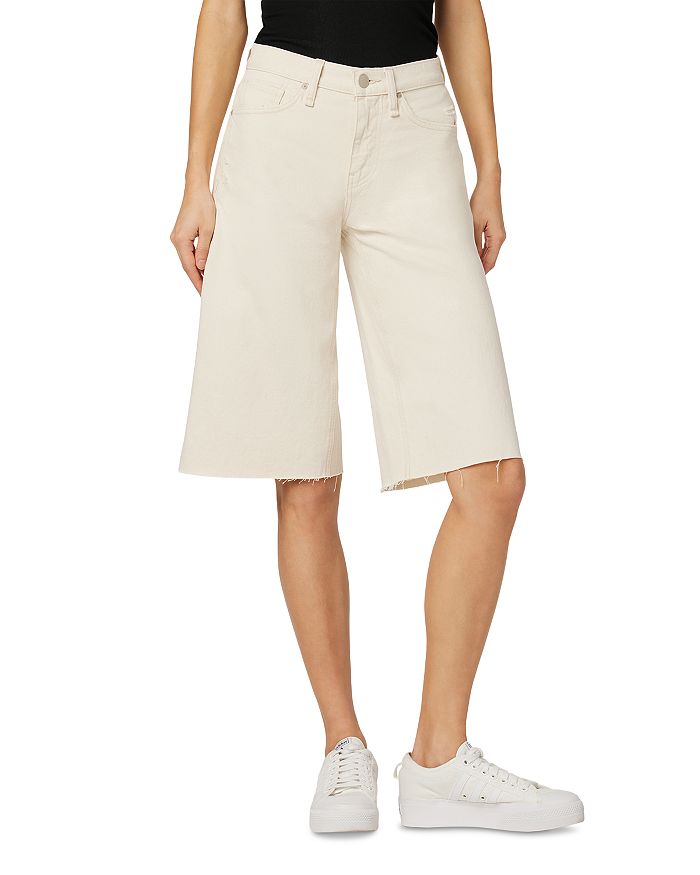 Hudson white jean shorts outlet