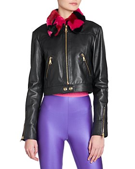 Versace Jeans Couture - Leather Bomber Jacket