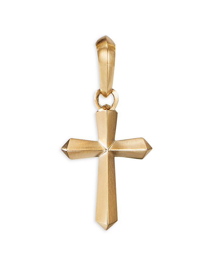 David Yurman - Roman Cross Amulet in 18K Gold