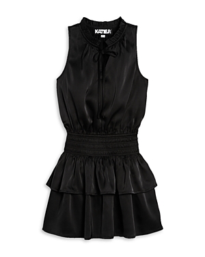 Katiejnyc Girls' Tween Becca Dress - Big Kid In Black