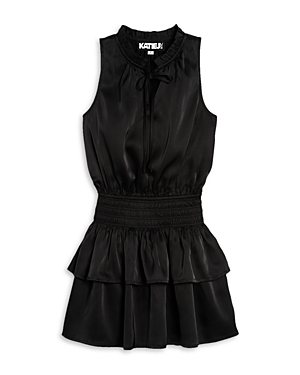 Shop Katiejnyc Girls' Becca Dress - Big Kid In Black