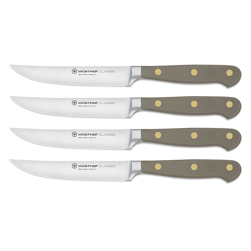 Wusthof 4 Pc Steak Knife Set In Velvet Oys