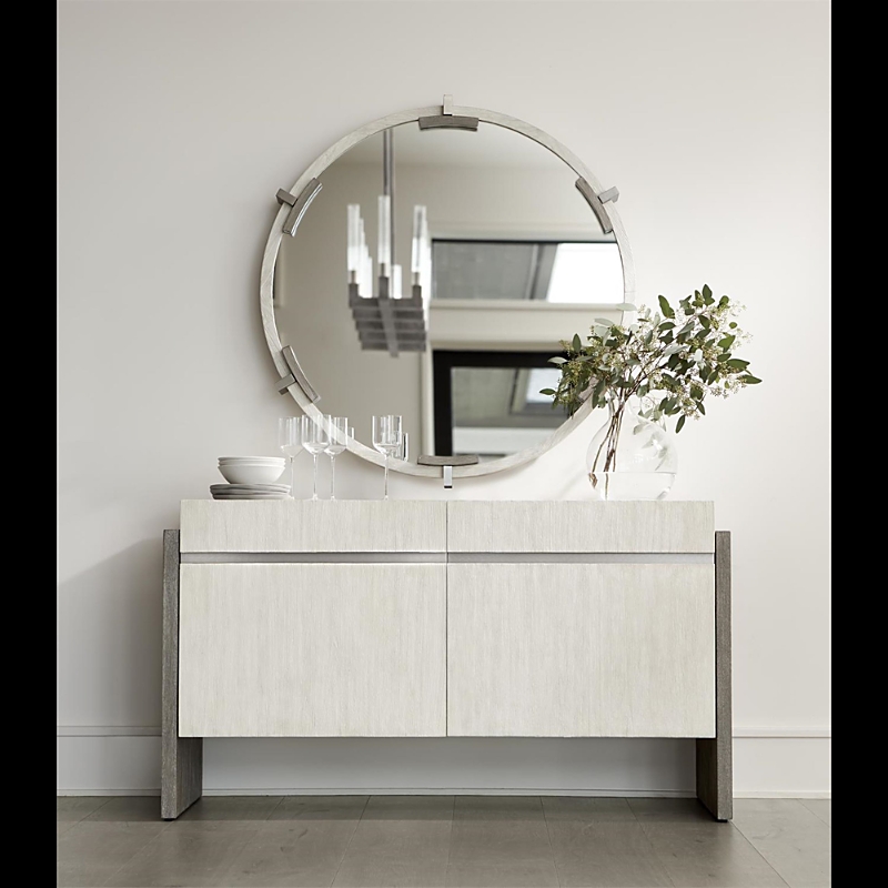 Bernhardt Foundations Cabinet In Linen/shale