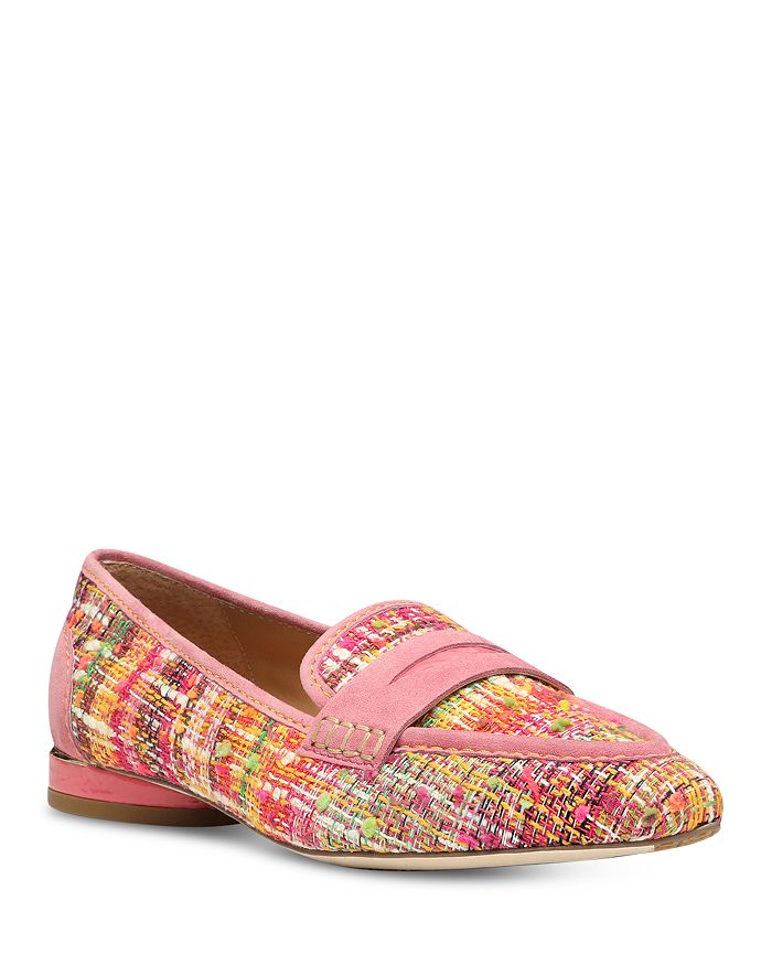 Donald Pliner Women s Slip On Pointed Toe Penny Loafer Flats