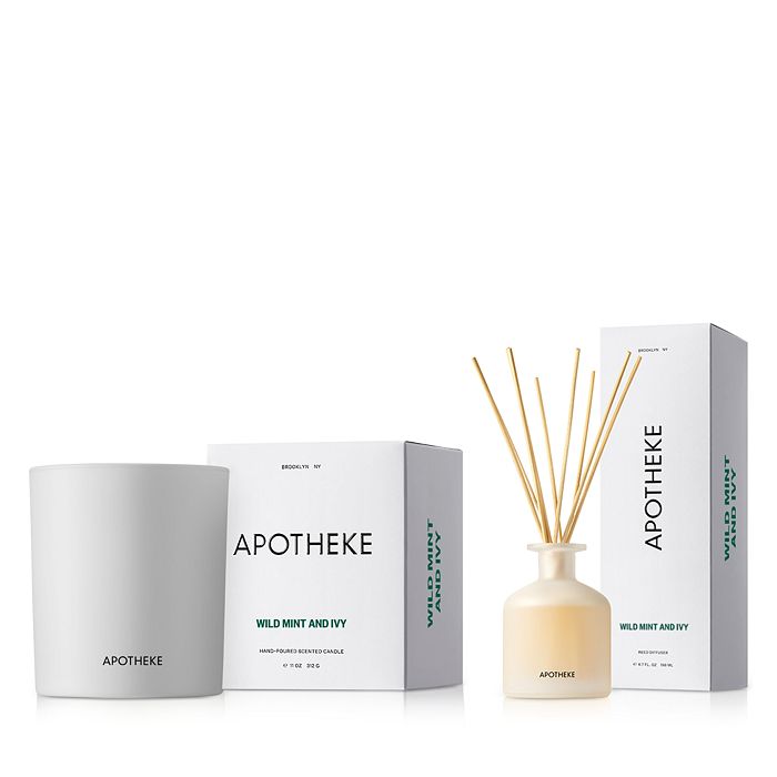 APOTHEKE Wild Mint and Ivy Reed Diffuser