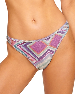 RAMY BROOK ISLA METALLIC BIKINI BOTTOM