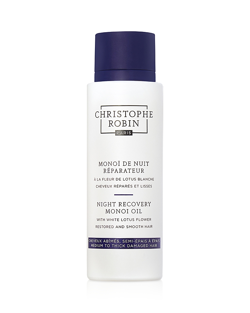 Christophe Robin Night Recovery Monoi Oil With White Lotus Flower In Default Title