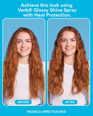 Glossy Shine Spray with Heat Protection 6.5 oz.