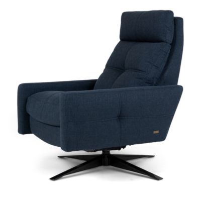 Rainier Comfort Air Fabric Recliner, Apollo Navy