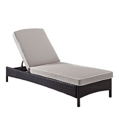Crosley Palm Harbor Outdoor Wicker Chaise Lounge