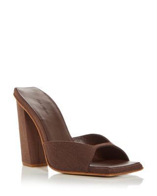 Gia Borghini - Women's Rosie 14 High Block Heel Slide Sandals