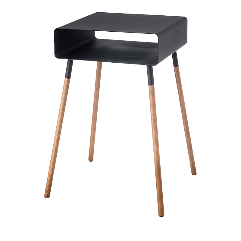 Yamazaki Tall Storage Table In Black