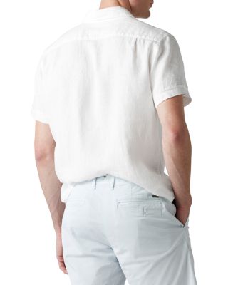 Ellerslie Linen Textured Classic Fit Button-Up Shirt