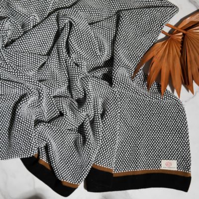 Stipple Stripe Throw