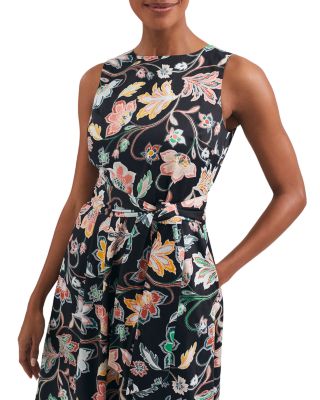 Emilie Cotton Floral Midi Dress