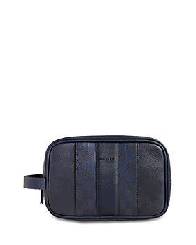 Ted Baker - Waydee House Check Faux Leather Wash Bag