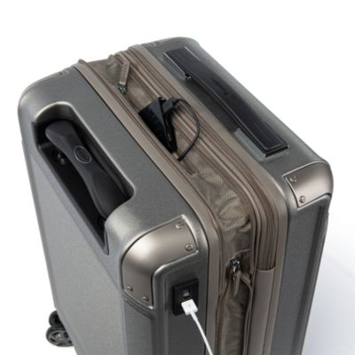 Platinum Elite Compact Carry On Expandable Hardside Spinner Suitcase