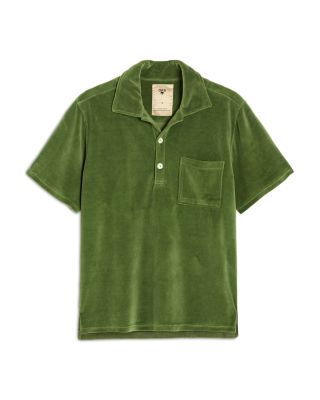 OAS - Girona Cotton Blend Velour Regular Fit Polo Shirt