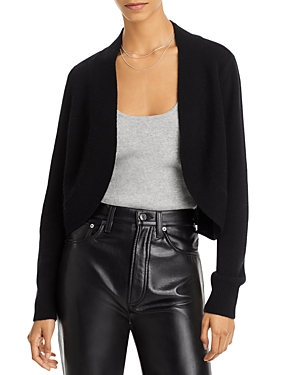 C By Bloomingdale's Cashmere Open Front Cashmere Cardigan - 100% Exclusive In Black