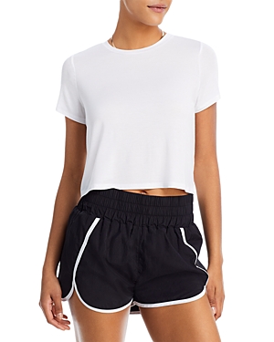 ALO YOGA CROPPED ALL DAY TEE