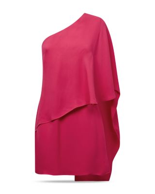 reiss pink cape dress Reiss Chiffon Floral Cape Maxi Dress in Pale Pink