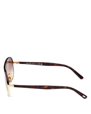 Maxwell Pilot Sunglasses, 59mm