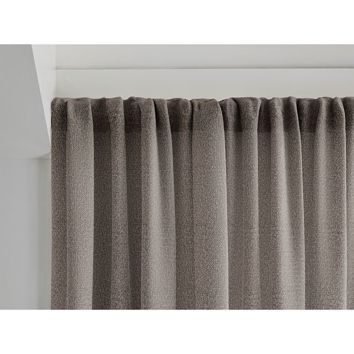 Sunbrella Lucena Light Filtering 3-in-1 Single Curtain Panel, 50 X 96 In Mushroom