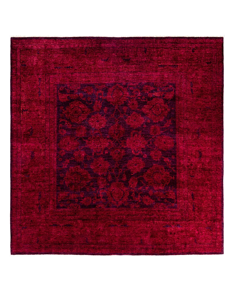 Bloomingdale's Fine Vibrance M1592 Area Rug, 8'8 X 8'10 In Purple