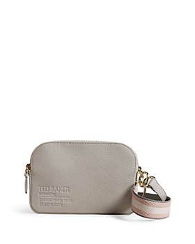 Ted Baker - Dailiah Branded Web Leather Camera Bag