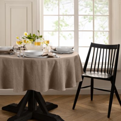 Continental Solid Texture Water and Stain Resistant Table Linen Collection