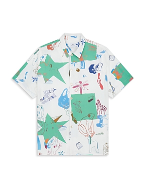 PS BY PAUL SMITH SHORT SLEEVE BUTTON FRONT SHIRT