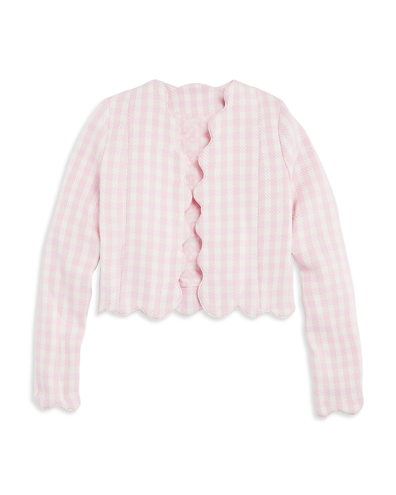 Barbie the Movie x Aqua Girls' Tweed Blazer, Big Kid - Exclusive