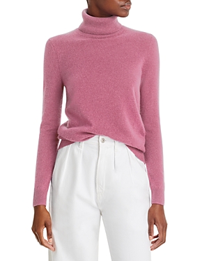 C By Bloomingdale's Cashmere Turtleneck Jumper - 100% Exclusive In French Rose