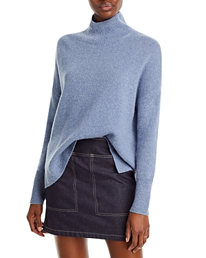C By Bloomingdale's Cashmere Drop Shoulder Cashmere Sweater - 100% Exclusive In Steel Blue