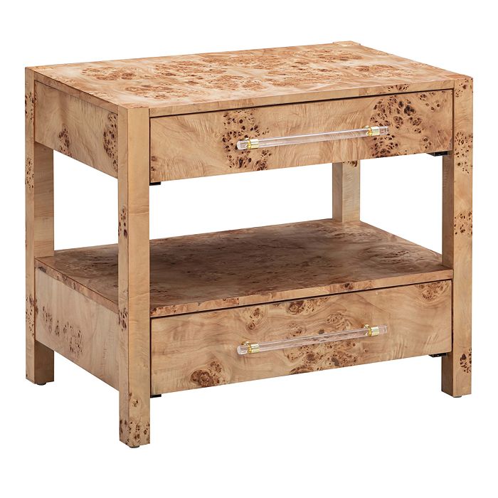TOV Furniture Burl Nightstand Bloomingdale's