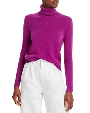 C By Bloomingdale's Cashmere Turtleneck Sweater - 100% Exclusive In Sangria