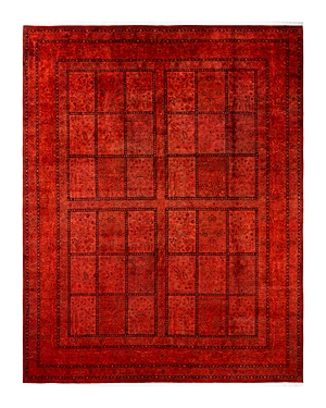 Bloomingdale's Fine Vibrance M1550 Area Rug, 9'1 X 12'4 In Orange