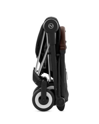 COYA Compact Lightweight Travel Ready Stroller in Chrome 