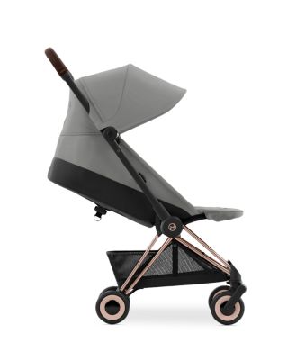 COYA Compact Lightweight Travel Ready Stroller in Rose Gold 