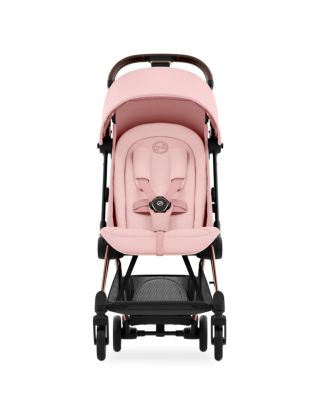 COYA Compact Lightweight Travel Ready Stroller in Rose Gold 