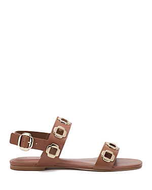 Larroude Milan Sandal In Caramel